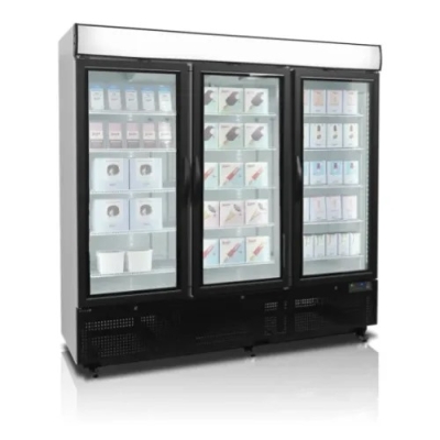 Congélateurs verticaux de vitrine XL